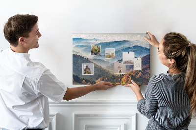 Tablica korkowa Malownicze góry w jesiennej scenerii