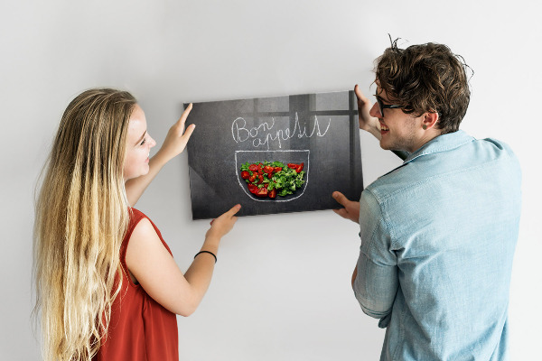 Tablica magnetyczna Napis Bon appetit