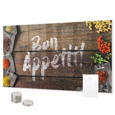 Tablica magnetyczna Napis smacznego