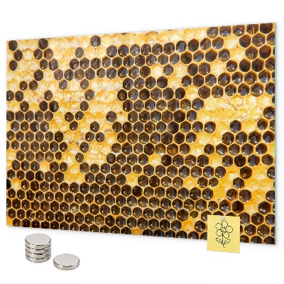Tablica magnetyczna na magnesy Plaster miodu