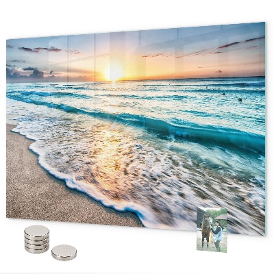 Tablica magnetyczna Piasek morski na plaży