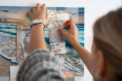 Tablica magnetyczna Piasek morski na plaży