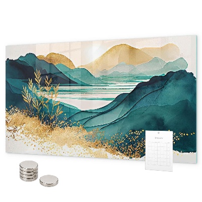 Tablica magnetyczna na magnesy Krajobraz górski