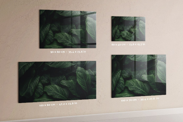 Tablica magnetyczna na magnesy Tropikalna monstera
