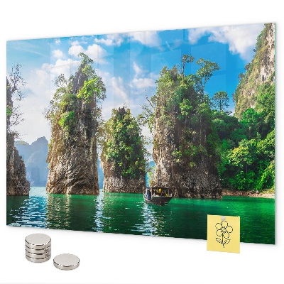 Tablica magnetyczna Drzewa jeziorne, natura