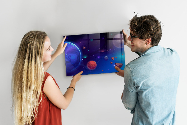 Tablica magnetyczna na magnesy Galaktyka planet