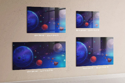 Tablica magnetyczna na magnesy Galaktyka planet
