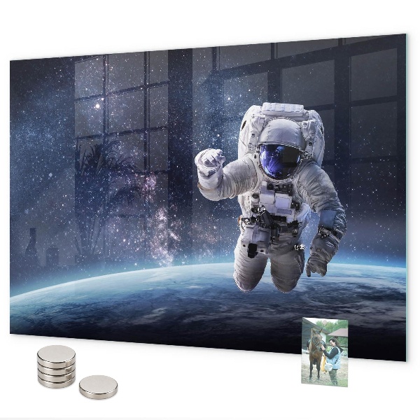 Tablica magnetyczna na magnesy Astronauta