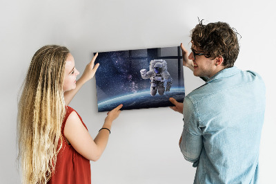 Tablica magnetyczna na magnesy Astronauta