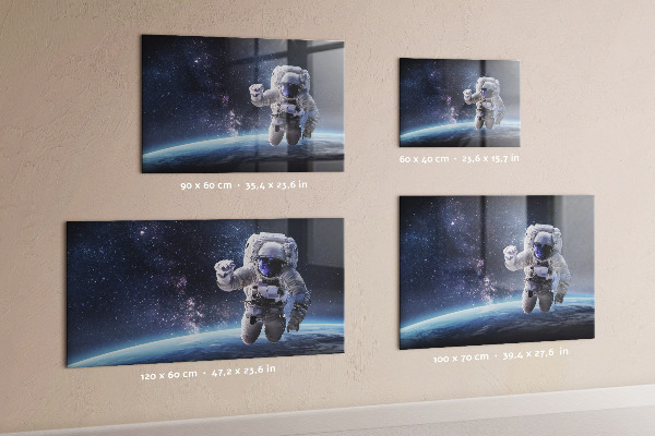 Tablica magnetyczna na magnesy Astronauta