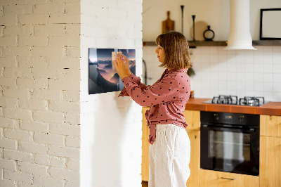 Tablica magnetyczna Krajobraz szczytów górskich