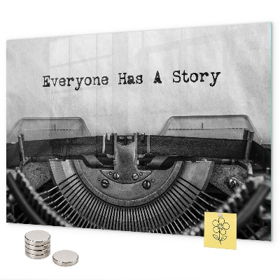 Tablica magnetyczna Każdy ma swoją historię