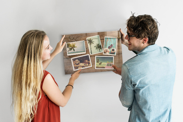 Tablica magnetyczna na magnesy Zdjęcia Polaroid