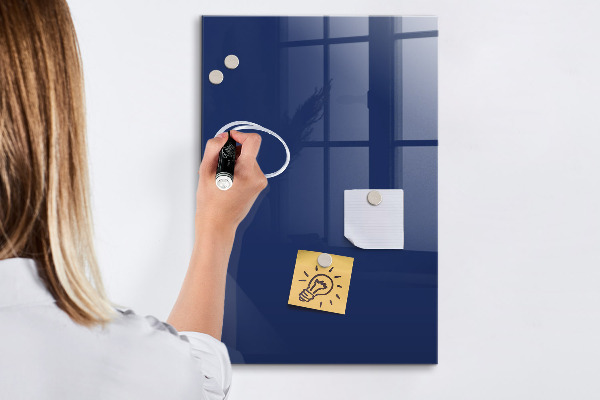Magnetyczna tablica do zdjęć i notatek Tablica magnetyczna z pisakiem