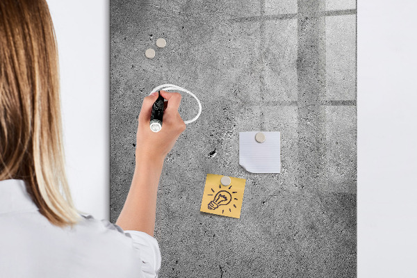 Magnetyczna tablica do zdjęć i notatek Tablica magnetyczna z pisakiem