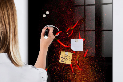 Magnetyczna tablica do zdjęć i notatek Tablica magnetyczna z pisakiem