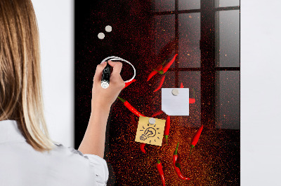 Magnetyczna tablica do zdjęć i notatek Tablica magnetyczna z pisakiem
