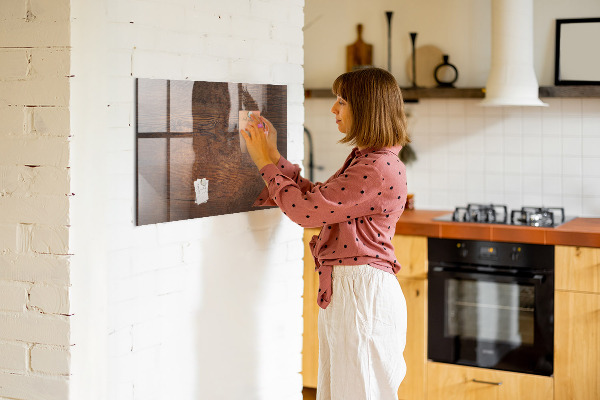 Magnetyczna tablica do rysowania Przytulna przestrzeń do prezentacji wspomnień