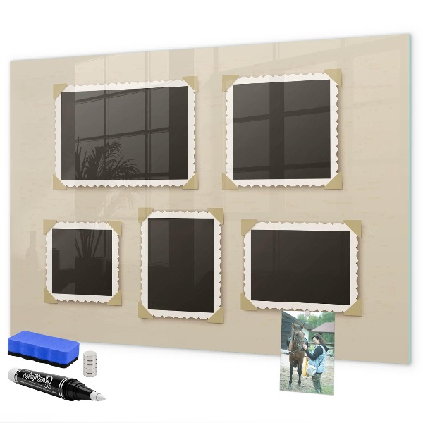 Tablica do rysowania magnetyczna Kreatywna przestrzeń na wspomnienia rodzinne