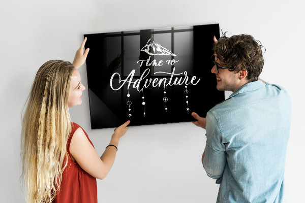 Tablica do rysowania magnetyczna Stylowa tablica do prezentacji wspomnień