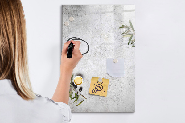 Tablica magnetyczna z pisakiem Nowoczesna tablica do notatek i zdjęć