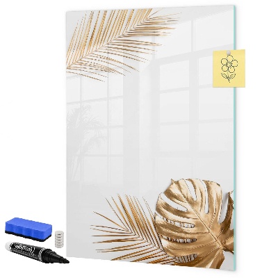 Magnetyczna tablica do rysowania Stylowa tablica do zdjęć z roślinami