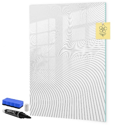 Magnetyczna tablica do rysowania Lustro z miejscem na zdjęcia
