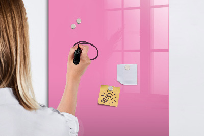 Magnetyczna tablica do rysowania Różowa tablica do notatek i zdjęć