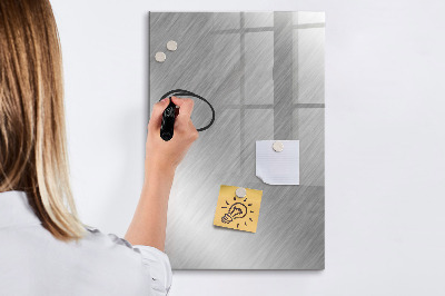 Tablica magnetyczna z pisakiem Metalowa tablica do przypinania zdjęć