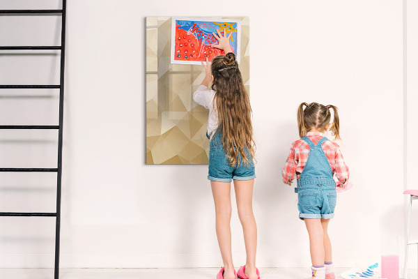 Magnetyczna tablica do rysowania Nowoczesna tablica do notatek i zdjęć