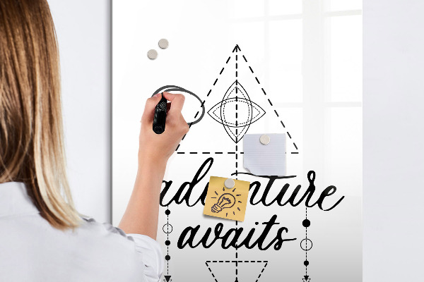 Magnetyczna tablica do rysowania Kreatywna przestrzeń na wspomnienia i przygody