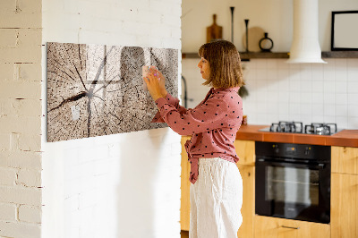 Tablica magnetyczna z pisakiem Naturalny design z miejscem na zdjęcia