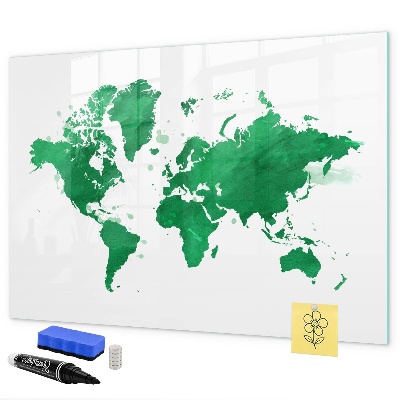 Tablica do rysowania magnetyczna Interaktywna mapa do wspomnień podróżniczych