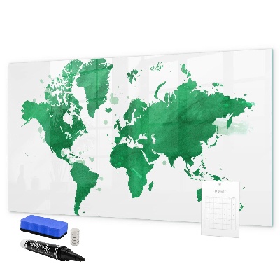 Tablica do rysowania magnetyczna Interaktywna mapa do wspomnień podróżniczych