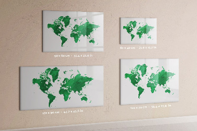 Tablica do rysowania magnetyczna Interaktywna mapa do wspomnień podróżniczych