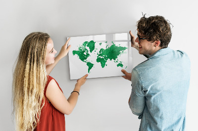 Tablica do rysowania magnetyczna Interaktywna mapa do wspomnień podróżniczych