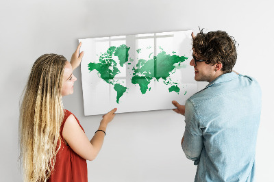 Tablica do rysowania magnetyczna Interaktywna mapa do wspomnień podróżniczych