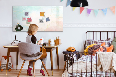 Tablica magnetyczna z pisakiem Kolorowa tablica do prezentacji zdjęć