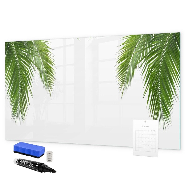 Tablica do rysowania magnetyczna Tablica do zdjęć z motywem palmowym