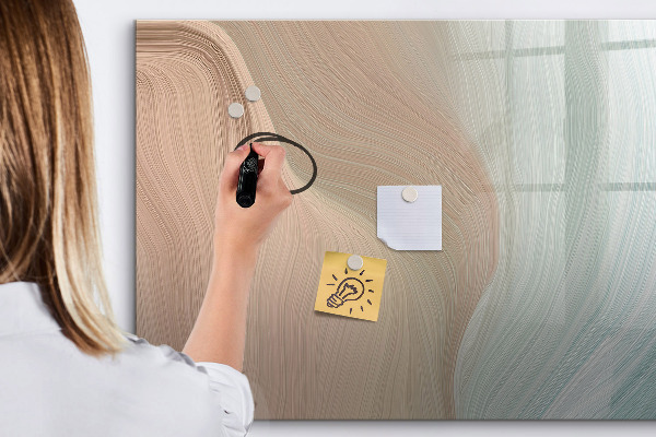 Tablica do rysowania magnetyczna Nowoczesna tablica do notatek i zdjęć