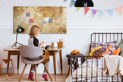 Tablica do rysowania magnetyczna Mapa wspomnień z dodatkowymi akcesoriami
