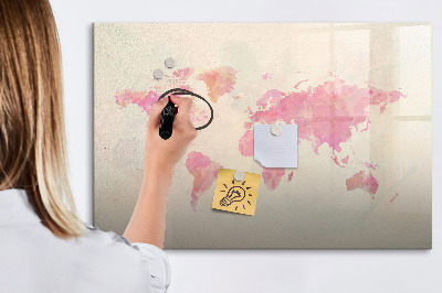 Magnetyczna tablica do rysowania Mapa wspomnień z bliskimi i pupilem