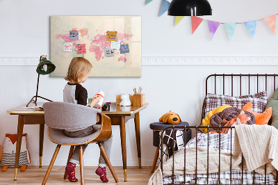 Magnetyczna tablica do rysowania Mapa wspomnień z bliskimi i pupilem