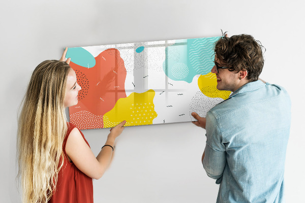 Magnetyczna tablica do rysowania Kreatywna tablica do zdjęć i notatek