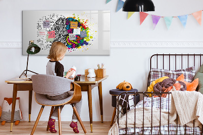 Magnetyczna tablica do rysowania Kreatywna przestrzeń na wspomnienia i pomysły