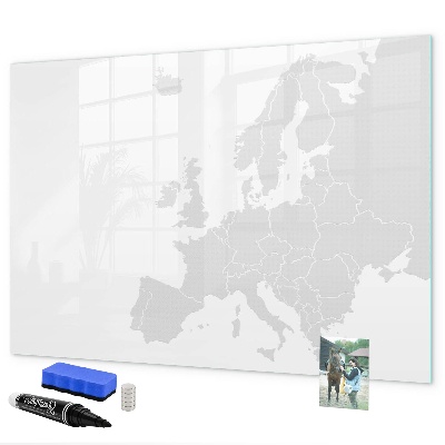 Tablica magnetyczna z pisakiem Interaktywny plakat do zdjęć i notatek