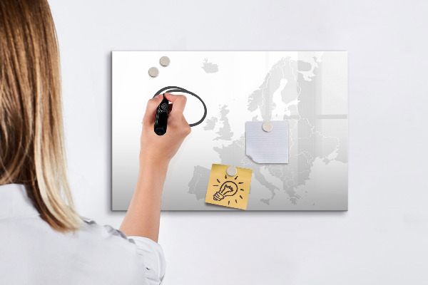 Tablica magnetyczna z pisakiem Interaktywny plakat do zdjęć i notatek