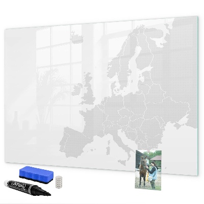 Tablica magnetyczna z pisakiem Interaktywny plakat do zdjęć i notatek