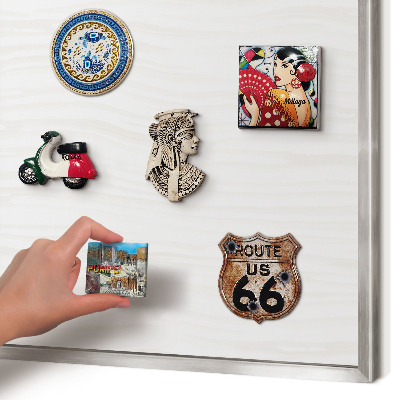 Tablica na ścianę na magnesy w srebrnej ramie Harmonia linii