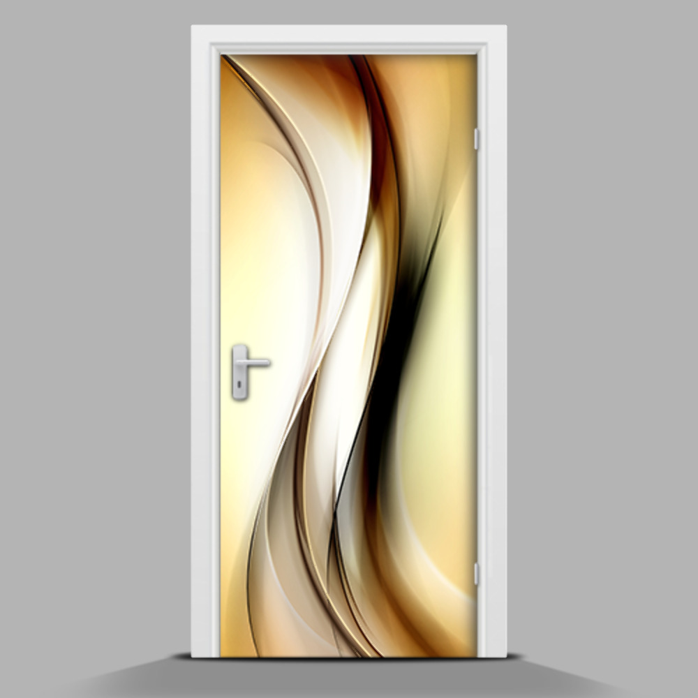 Naklejka na drzwi Abstrakcyjny wzór